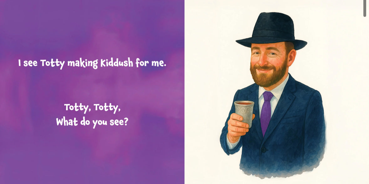Shabbos Candles, Shabbos Candles, What Do You See?