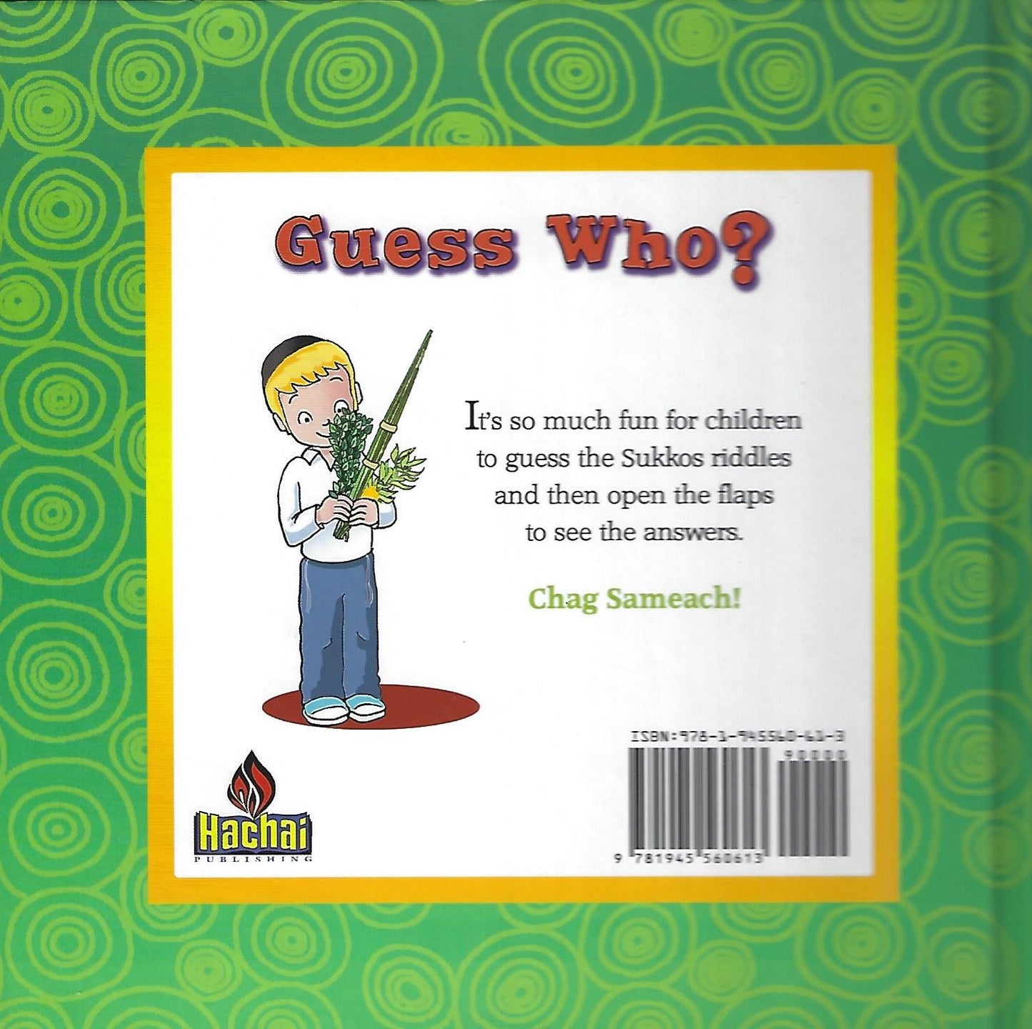 Sukkos Guess Who? - A Lift-the-Flap Book