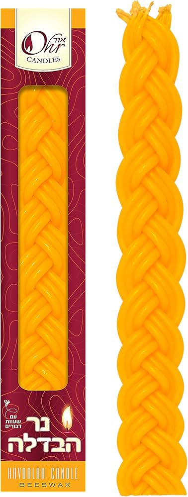 Beeswax Havdalah Candle (#11330)