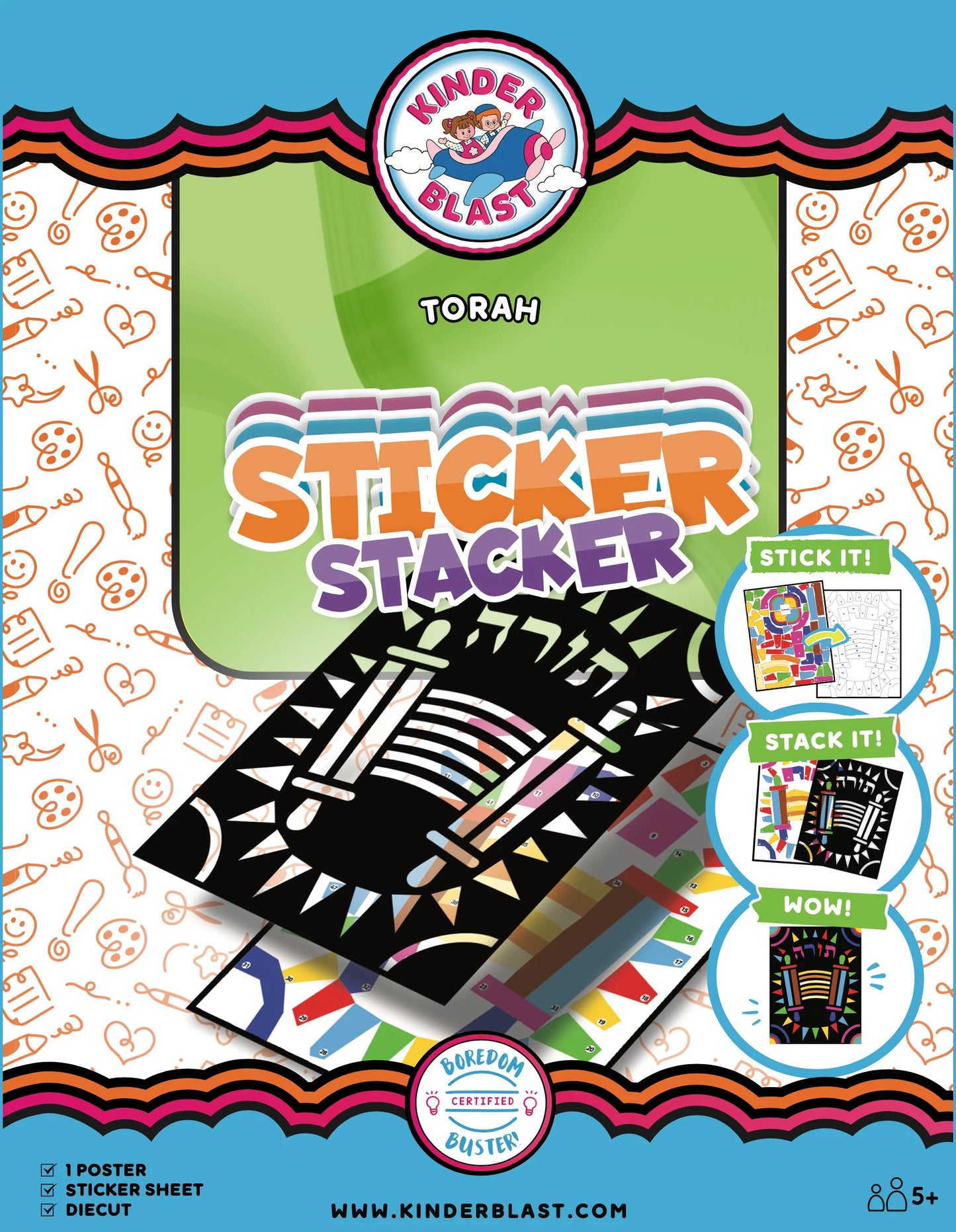 Sticker Stacker - Torah