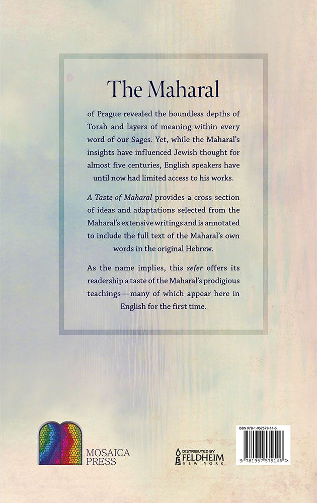 A Taste of Maharal