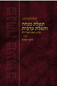 Mincha-Maariv for Weekdays - With English Annotation - 3.5" x 5.5"