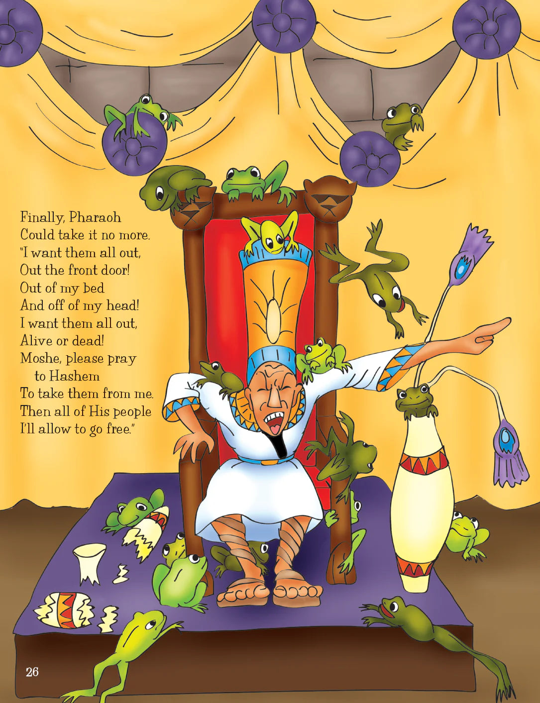 Pharaoh and the Fabulous Frog Invasion