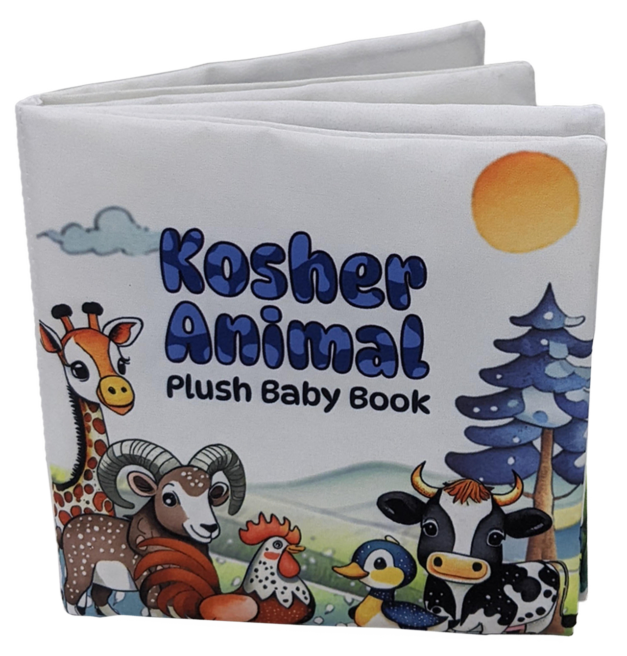 Kosher Animal Plush Baby Book