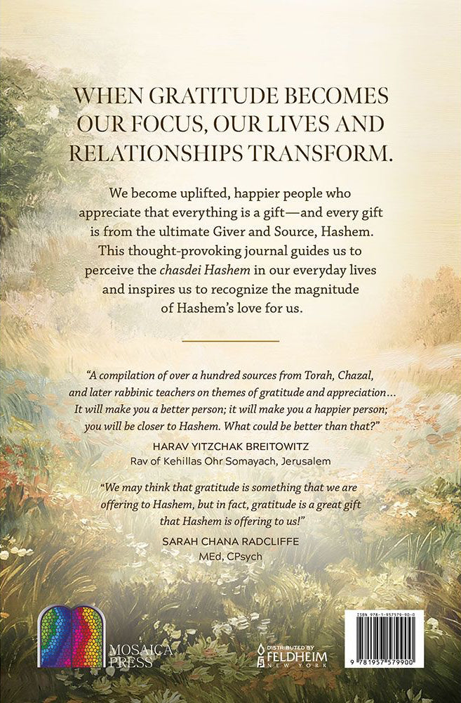 The Jewish Gratitude Journal