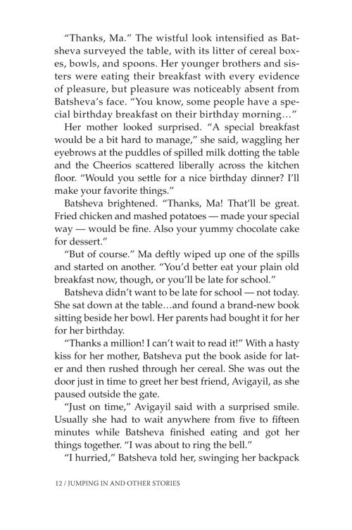Jumping In and other stories