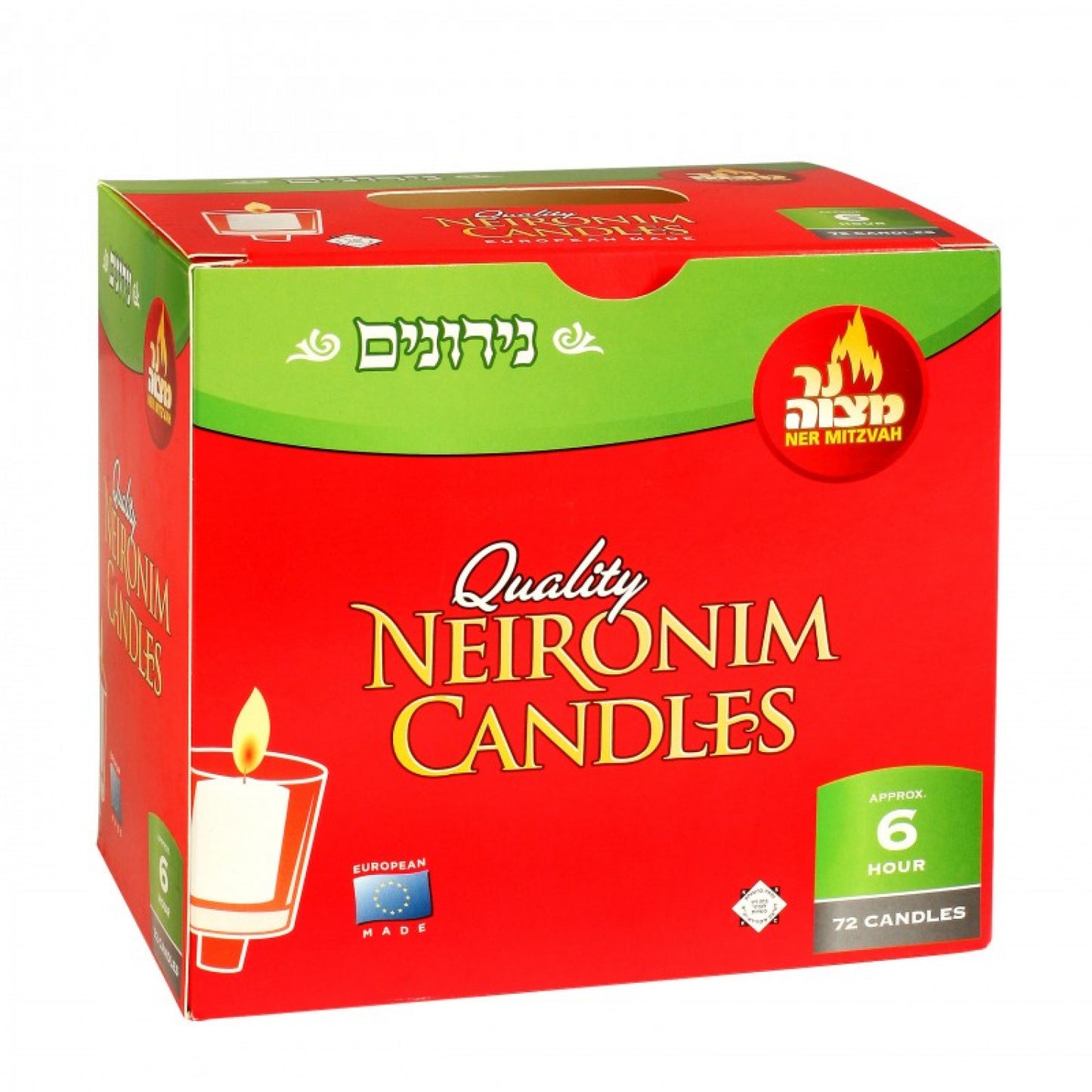 Neironim Candles - 6 Hour - Pack of 72