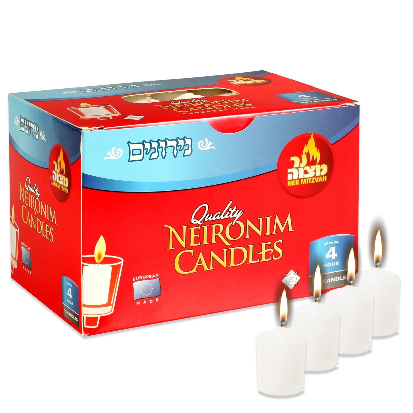 Neironim Candles - 4 Hour - Pack of 72