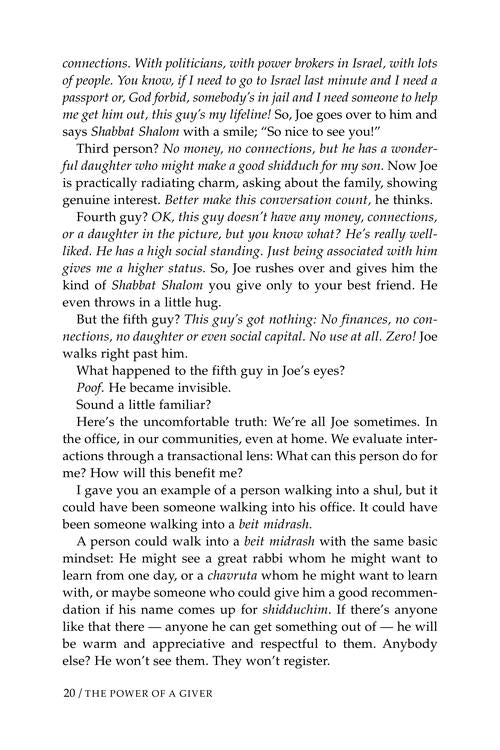 The Power of a Giver