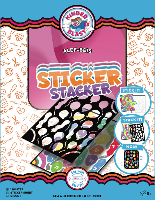 Sticker Stacker - Alef-Beis