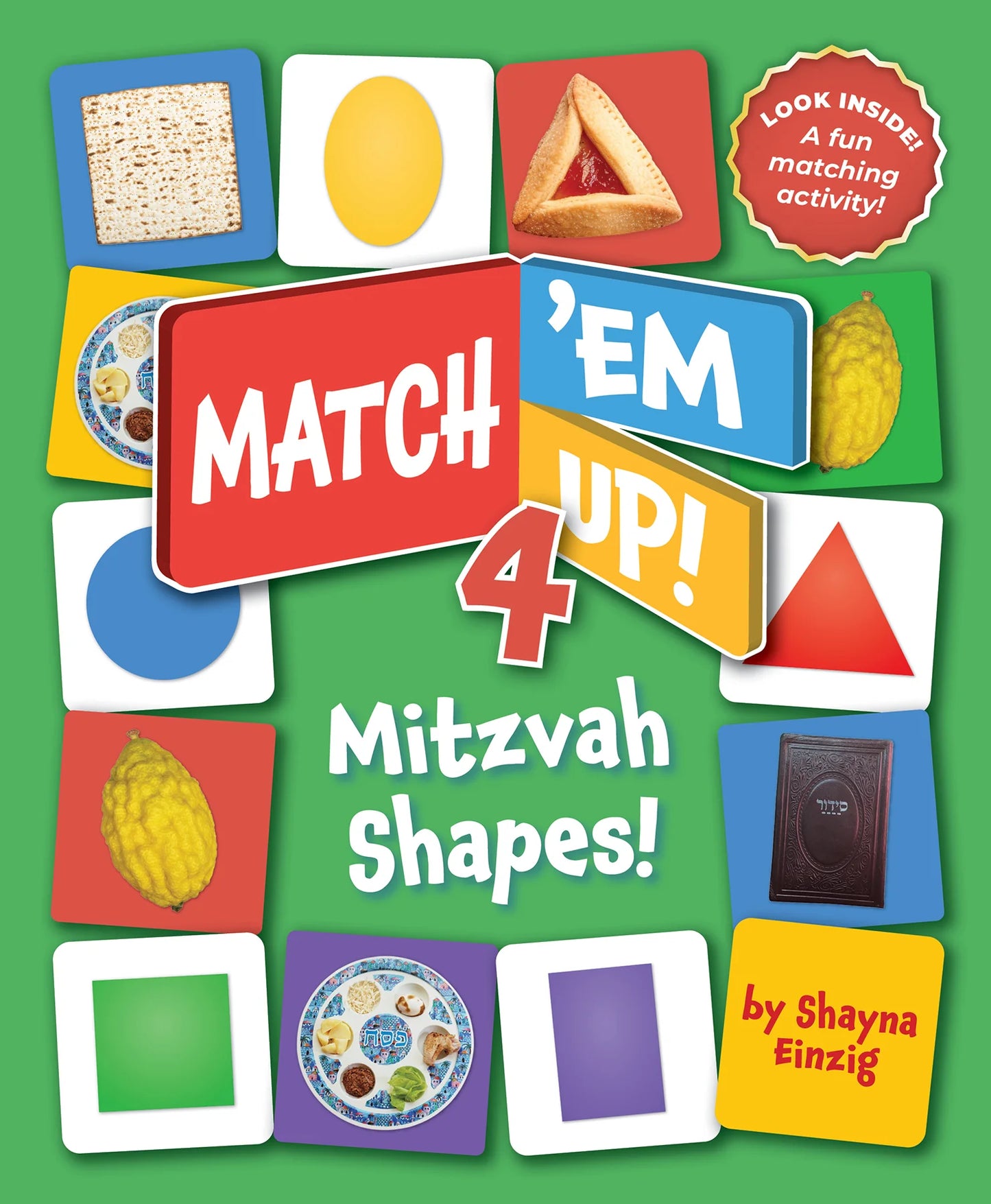 Match 'Em Up! - 4 - Mitzvah Shapes!