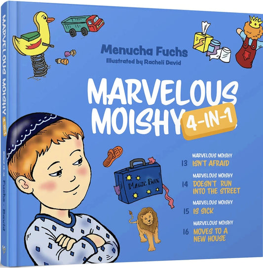 Marvelous Moishy (4-in-1) - Books 13-16