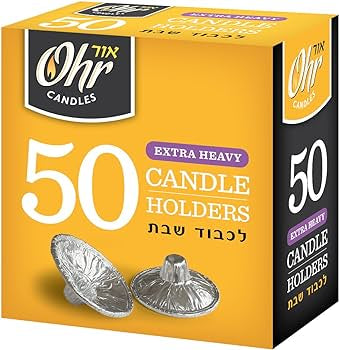 Ohr Disposable Candle Holders - 50 Pack