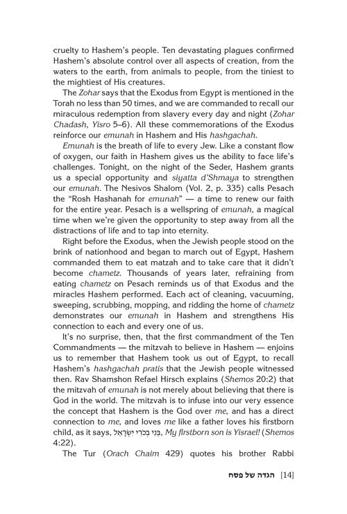 The Eishes Chayil Haggadah (Copper Color)