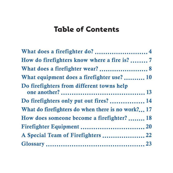 Let's Meet a Firefighter