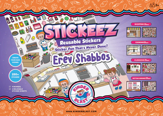 Stickeez Book - Erev Shabbos