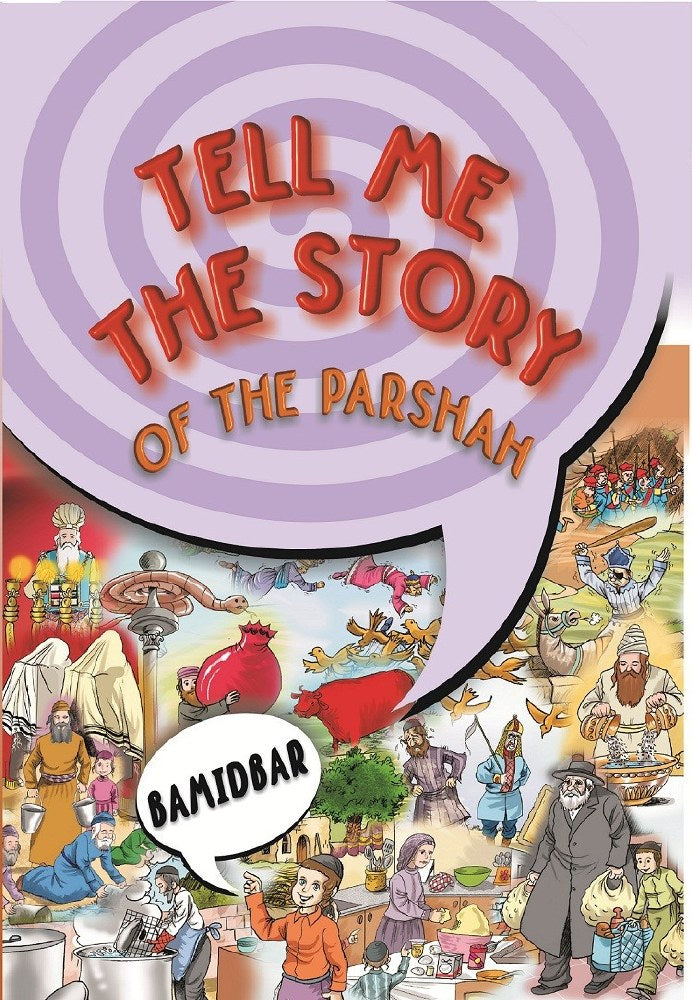 Tell Me the Story of the Parshah - Plastic Covered Pages - Bamidbar