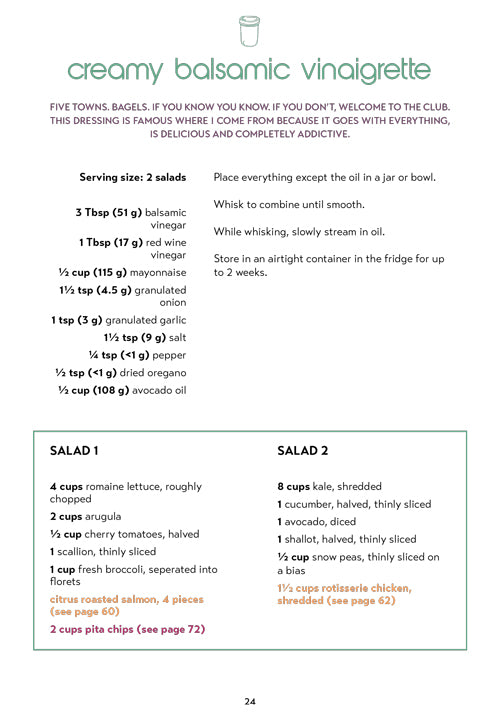 Micro Peas - The Mini Cookbook Series: The Salad Formula