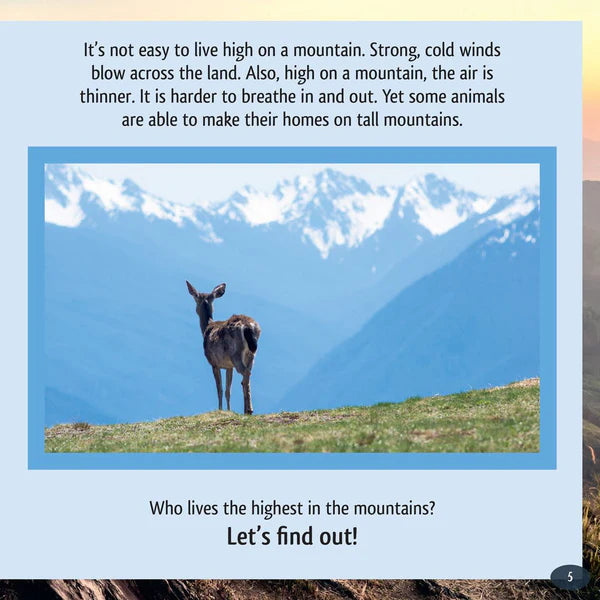 And the Winner Is...Who Lives the Highest in the Mountains?