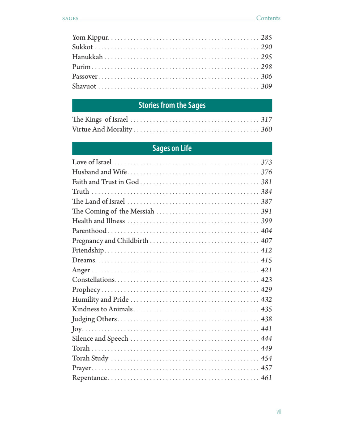 A Concise Guide to The Sages