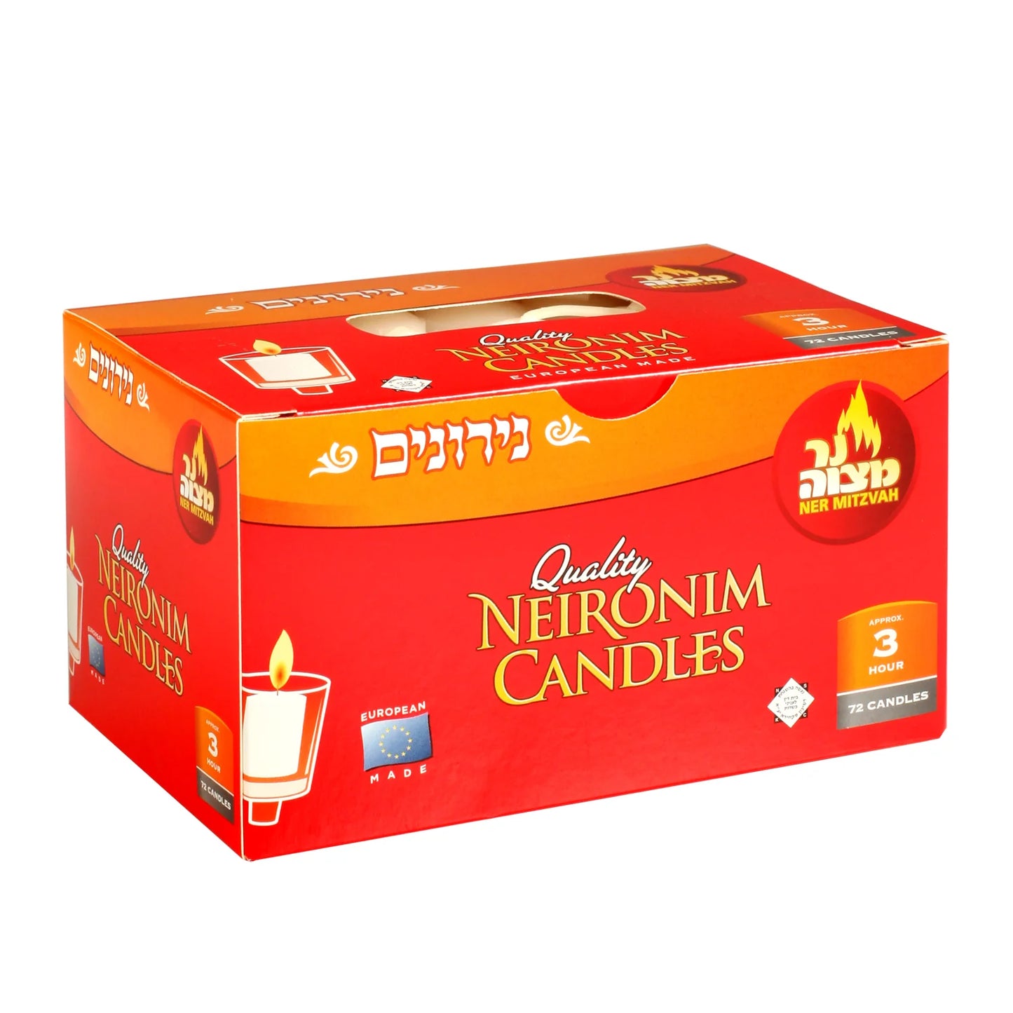 Neironim Candles - 3 Hour - Pack of 72