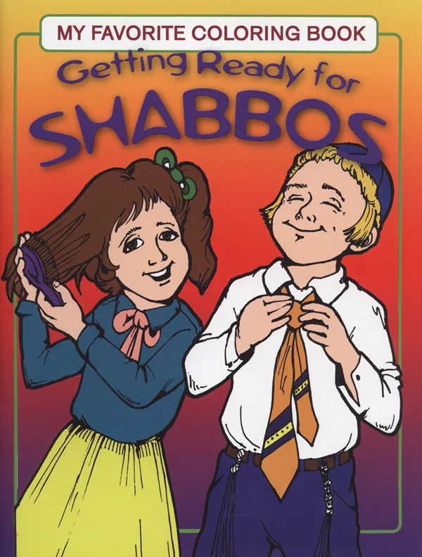 My Favorite Coloring Book: Getting Ready for Shabbos