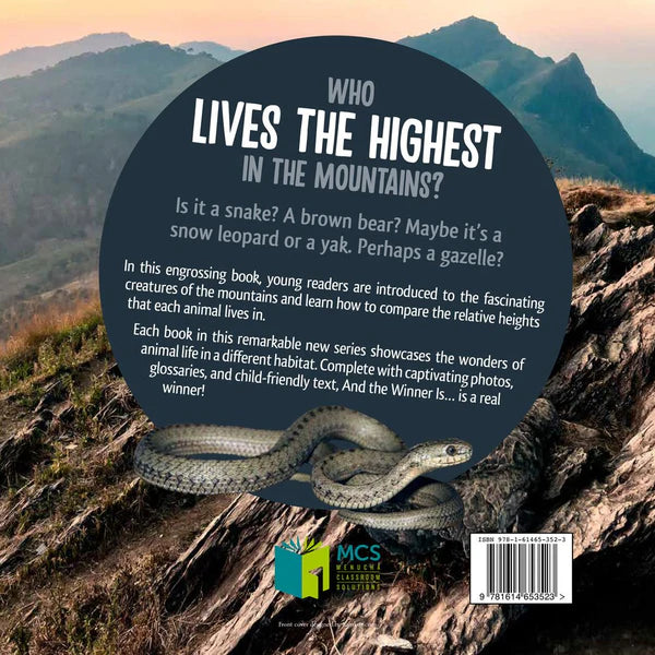 And the Winner Is...Who Lives the Highest in the Mountains?
