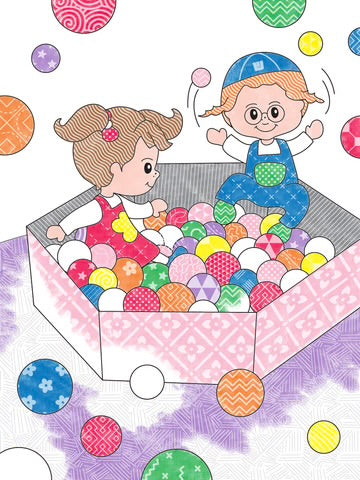 Magic Coloring Book - Playtime