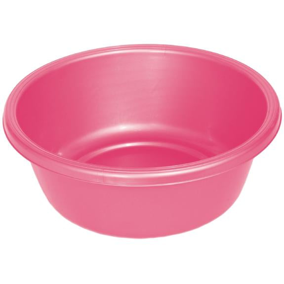 Plastic Round Wash Basin (Shisel) - Large (11 Quart)