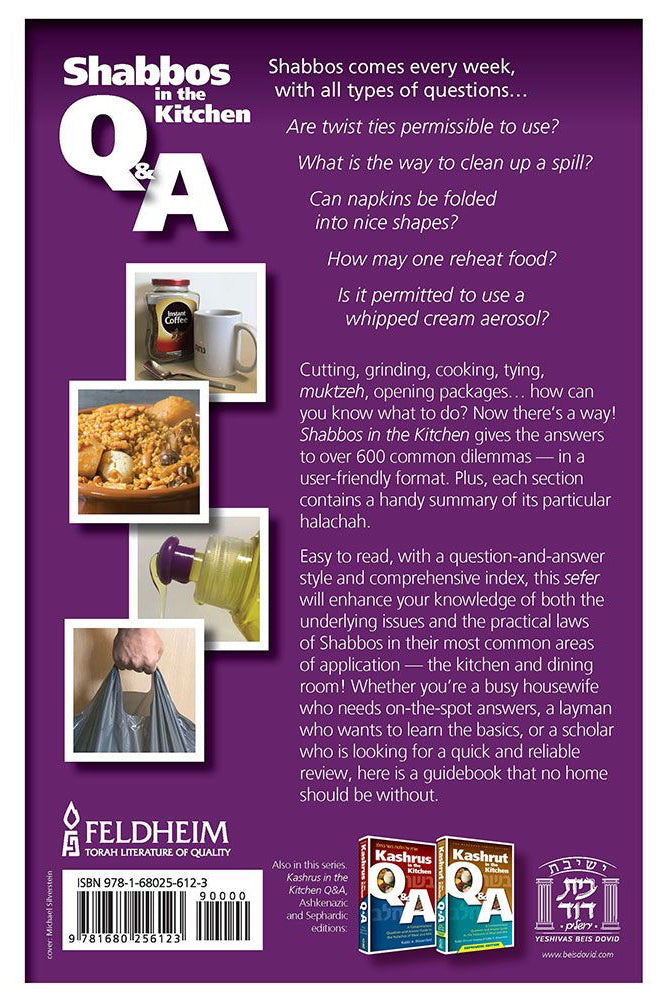 Shabbos in the Kitchen Q&A