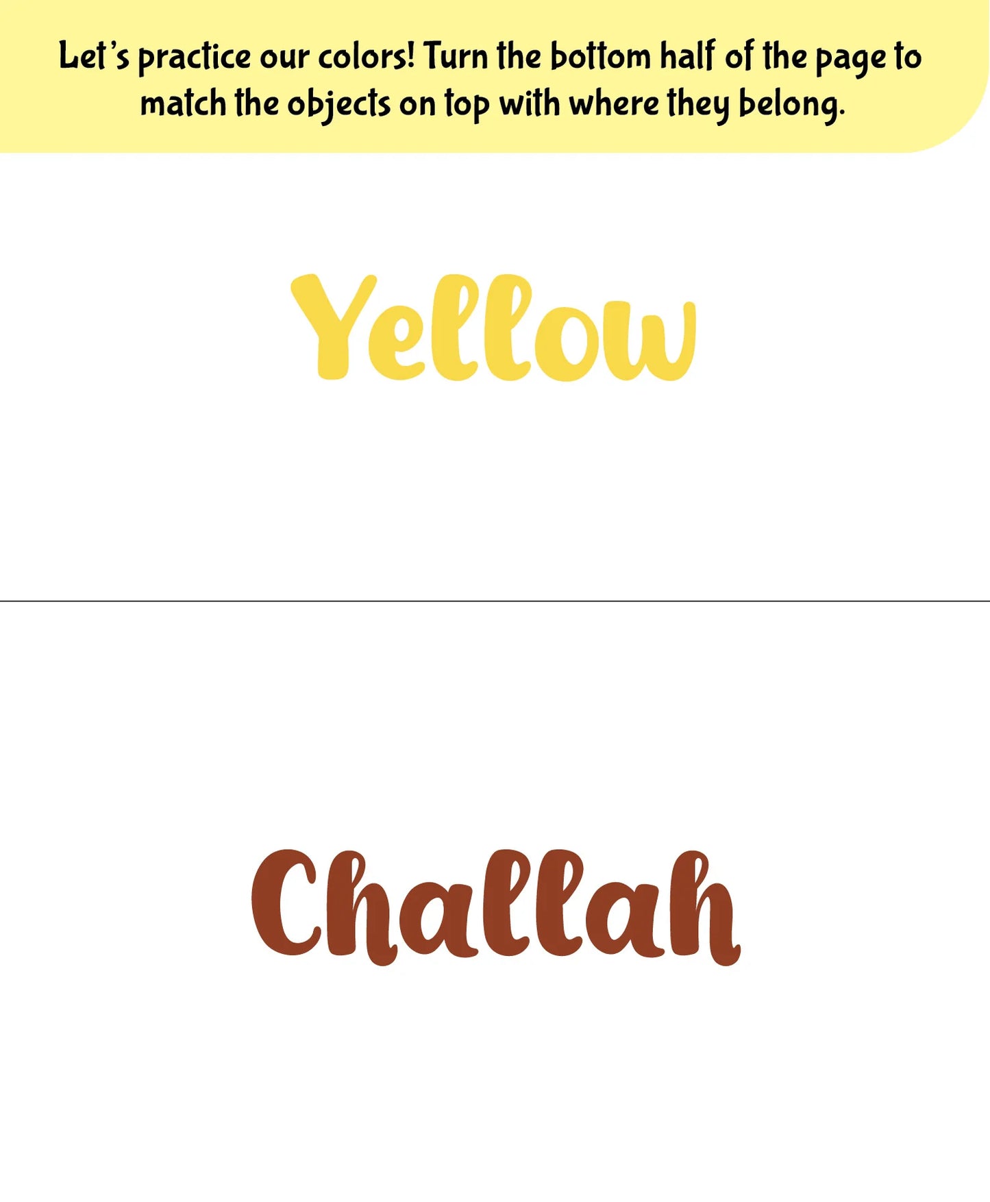 Match 'Em Up! - 3 - Mitzvah Colors!