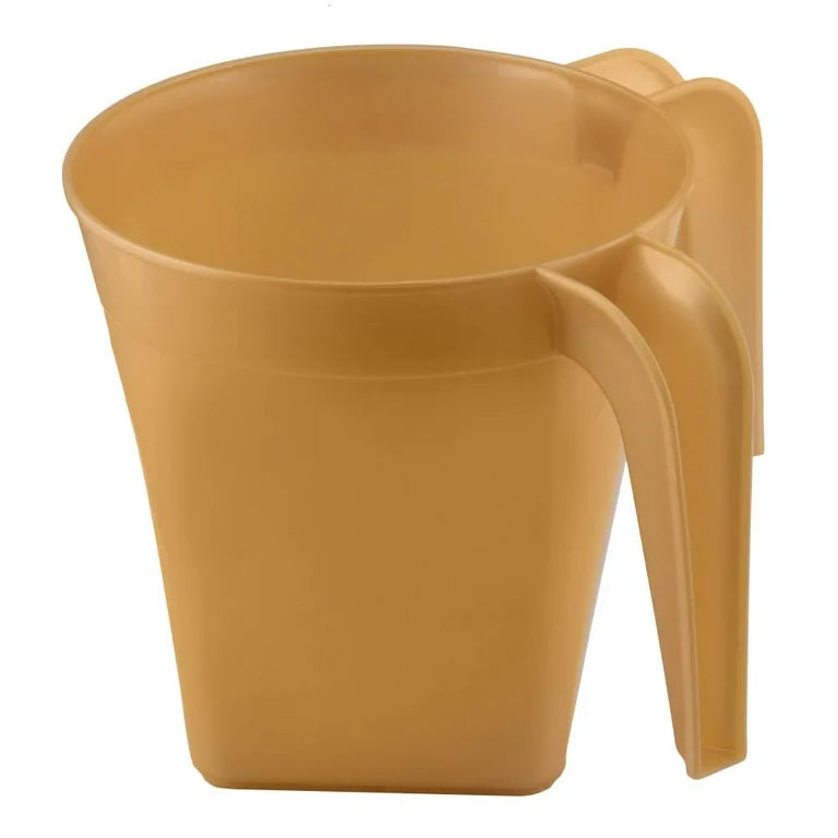 Square Plastic Washing Cup (Kvort) - 1 Quart