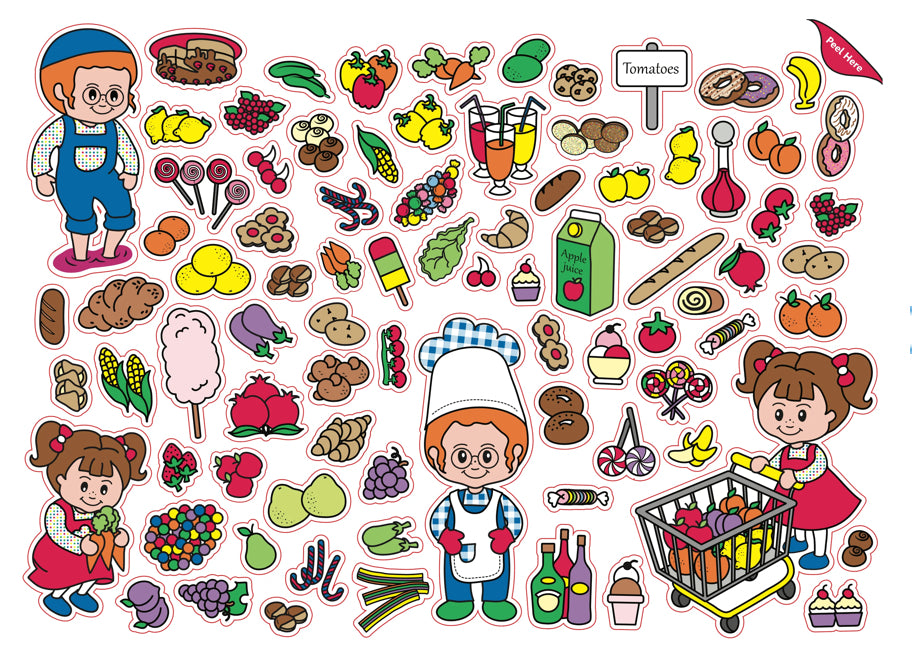 Stickeez Book - Brachos Sorting