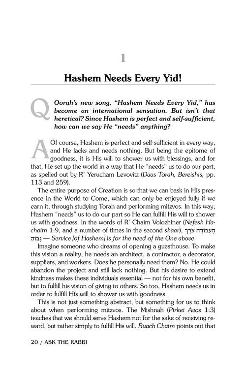 Ask the Rabbi - 3