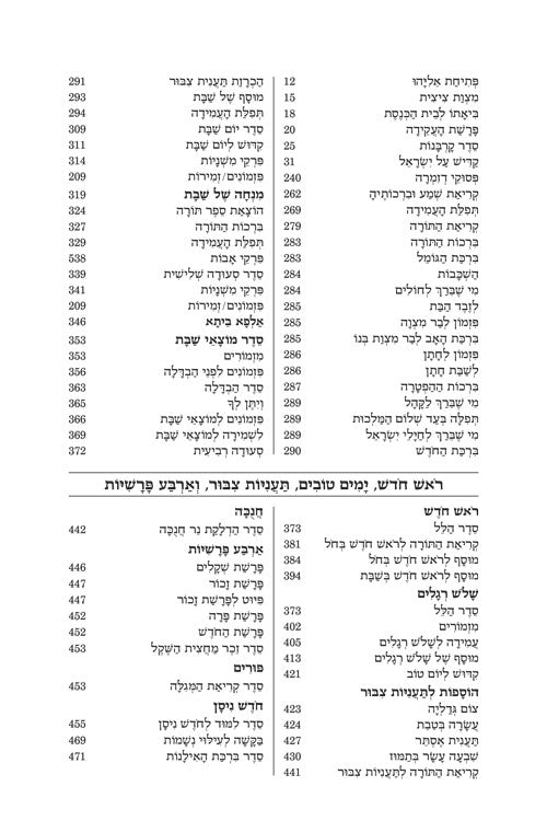Siddur Tefillah LeDavid with English Instructions - With Tehillim - Sefardic/Edot HaMizrach - Full Size
