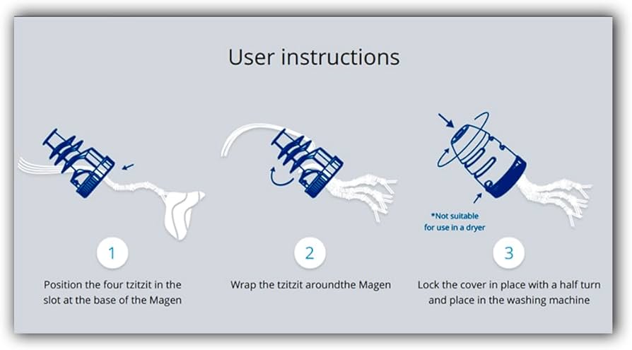 Magen Tzitzis - Tzitzis Strings Laundry Protector