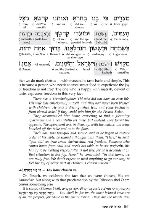 Haggadah Shel Pesach Be'er HaChaim: Reb Meilech on the Haggadah