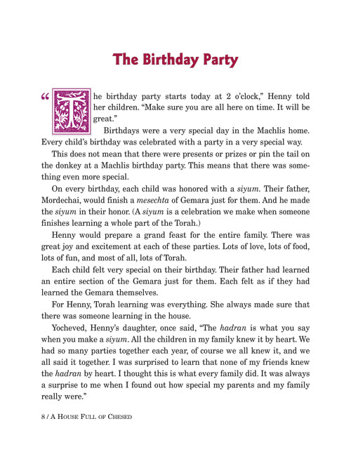 A House Full of Chesed - The Story of Rebbetzin Henny Machlis