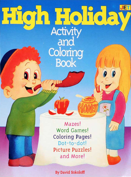 Activity and Coloring Book - High Holiday