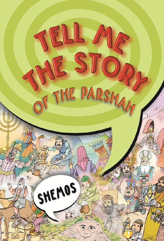 Tell Me the Story of the Parshah - Plastic Covered Pages - Shemos