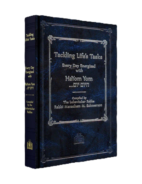 Tackling Life's Tasks: Every Day Energized with Hayom Yom (Compact Size)