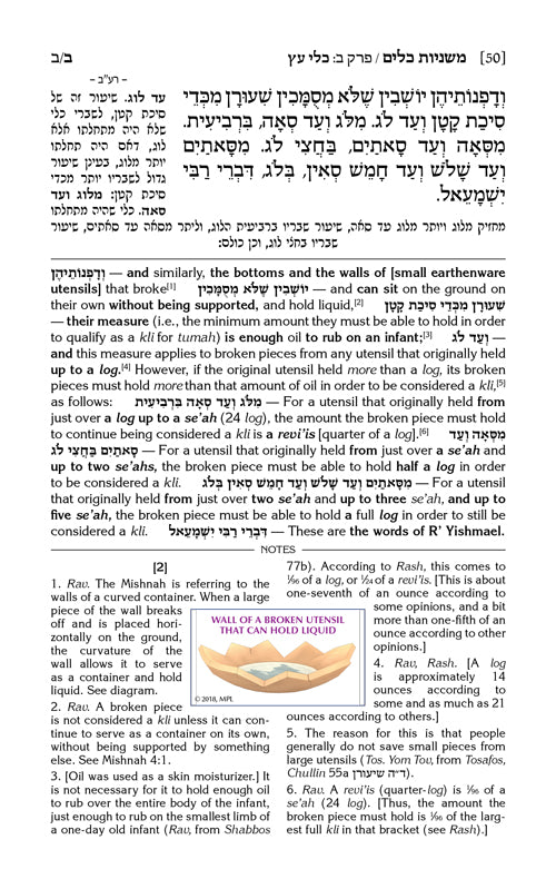 The Mishnah Elucidated - Schottenstein Edition - Volume 17: Seder Tohoros; Part 1; Tractate: Keilim (1) Chapters 1-16