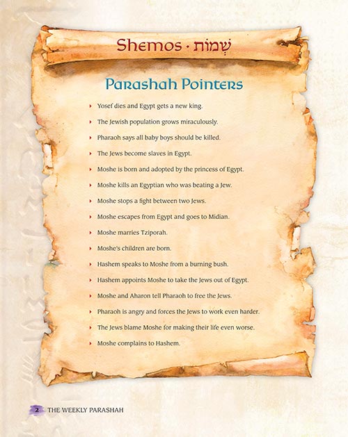 The Weekly Parashah - Jaffa Family Edition - Shemos