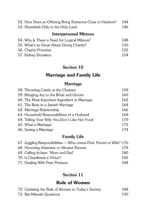 Ask the Rabbi - 2