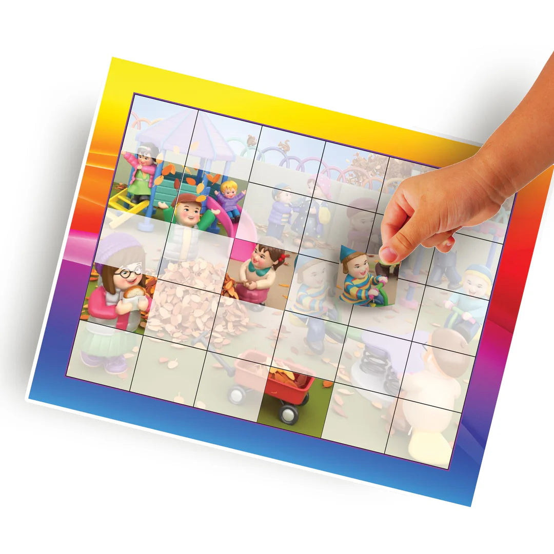 Mitzvah Kinder Sticker Puzzle - Playground