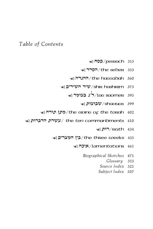A Treasury of Chassidic Tales - Festivals
