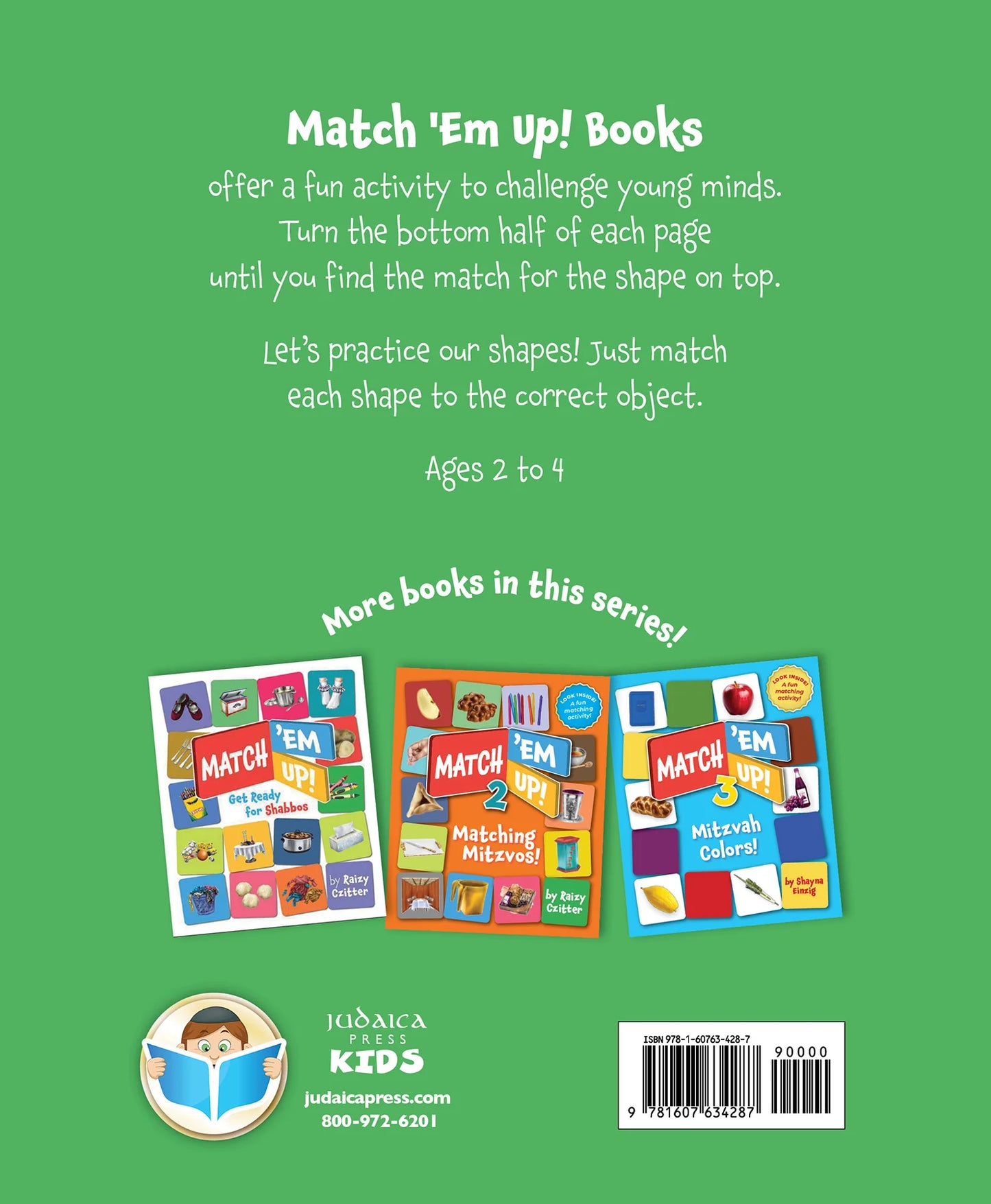 Match 'Em Up! - 4 - Mitzvah Shapes!