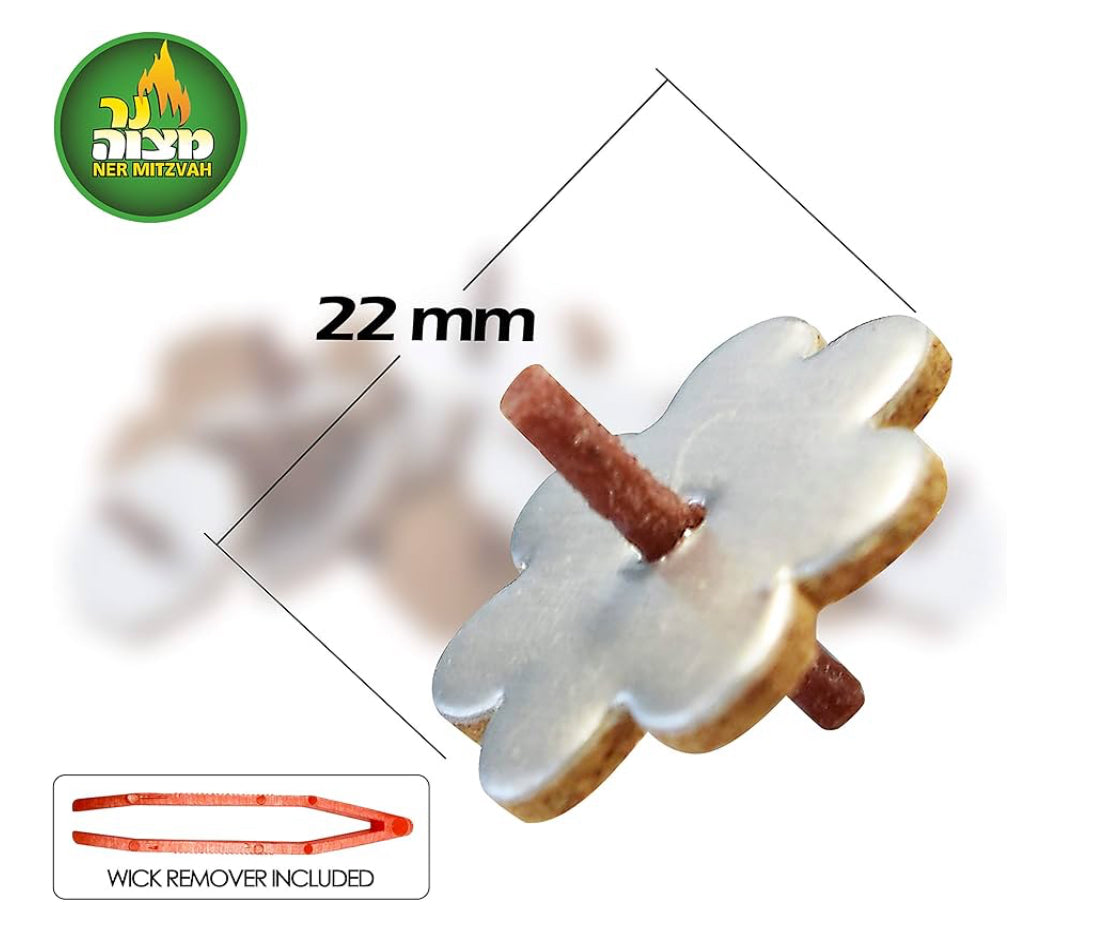 Floating Wicks - Flower Shaped