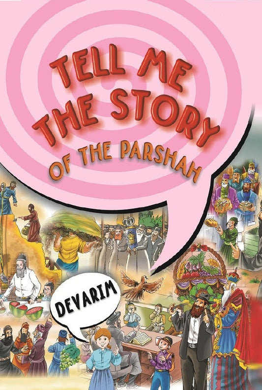 Tell Me the Story of the Parshah - Plastic Covered Pages - Devarim