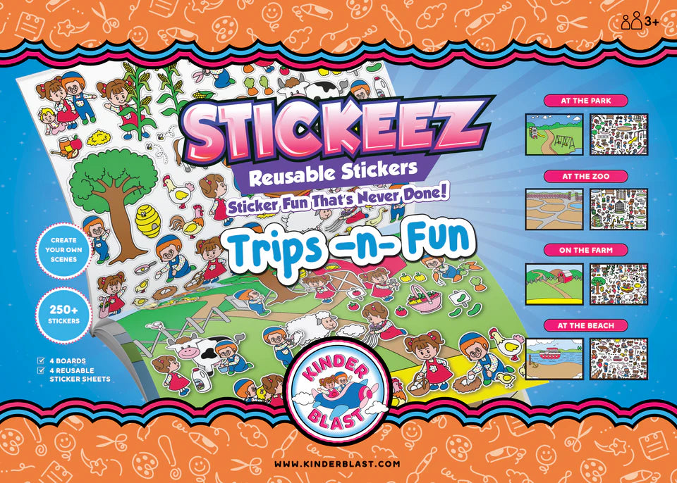 Stickeez Book - Trips-n-Fun